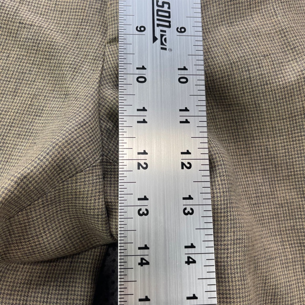 Linea Naturale Luxe Tessuti di Sondrio 100% Linen Pants Italy Tan Brown W38xL34 - Picture 9 of 11